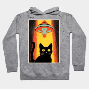 ufo cat Hoodie